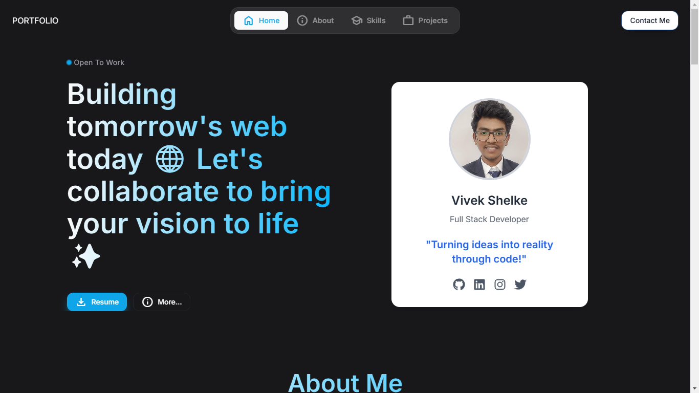 Portfolio Website
